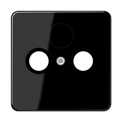 Крышка для SAT-TV-розетки; черная, CD561SATSW