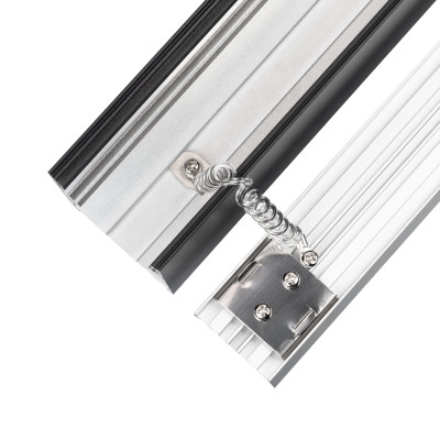 Профиль LINE-5075-HONEYCOMB-2000 BLACK (Arlight, Алюминий), 044874