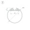 Профиль SL-ROUND-D60-2000 ANOD (Arlight, Алюминий), 019286