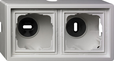 Рамка для открытого монтажа двойная