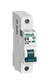 DEKraft Автоматический выключатель ВА105-1P-004A-C