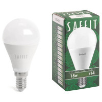 Лампа светодиодная, 15W 230V E14 4000K G45, SBG4515, Feron 55210