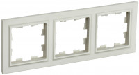 BRITE Рамка 3-мест. РУ-3-БрКр беж. IEK, BR-M32-K10