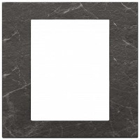 Vimar Накладка на 8 модулей, nero Marquina, 22668.53