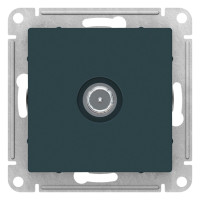 ATN000892 - ATLASDESIGN TV РОЗЕТКА проходная 4дБ, механизм, ИЗУМРУД, Systeme Electric ATN000892 - ATLASDESIGN TV РОЗЕТКА проходная 4дБ, механизм, ИЗУМРУД, Systeme Electric