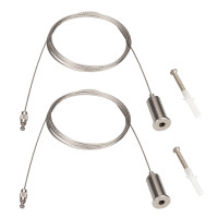 Подвес ARL-2x2m Set SILVER (Pad 3x2mm) (Arlight, Металл), 040646