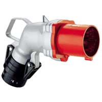 Legrand Угловая вилка Hypra - IP 44 - 3К+Н+З - 63 А - металл, 053874