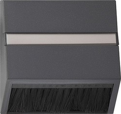 068228 Gira Накладка для приборов с квадратной центральной панелью и наклонным выходом