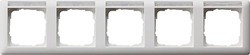 109527 Gira Рамка 5-я горизонтальная с полем для надписи
