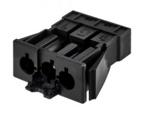 Simon Connect Графит Разъем Quick Connection "папа" встраиваемый, 2P+E, безвинт.соединение, CR0002-14