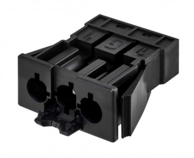 Simon Connect Графит Разъем Quick Connection "папа" встраиваемый, 2P+E, безвинт.соединение, CR0002-14