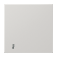 KNX-регулятор с шинным сопряжением без ручки для установки температуры; светло-серый, LS2178ORTSLG