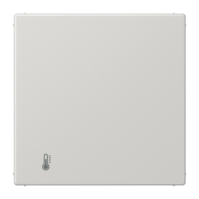 KNX-регулятор с шинным сопряжением без ручки для установки температуры; светло-серый, LS2178ORTSLG