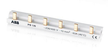 PS1/6 - 1ф.шина к. 6мод.63А PS1/6