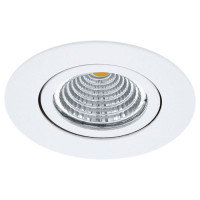 Eglo 98301 Светодиод. встраиваемый светильник SALICETO димм. с рег-кой, 6W(LED), ?88, H42, 380lm, 3000K,