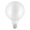Лампа Gauss Filament G125 10W 1070lm 3000К Е27 milky LED 1/20, 187202110