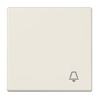 Клавиша для  выключателя с символом "звонок"; слоновая кость, LS990K