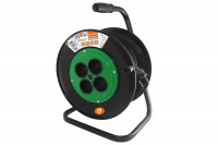 Удлинитель на катушке силовой народный 4 гнезда ПВС 1300 Вт б/з, 20м, SQ1307-0501 Удлинитель на катушке силовой народный 4 гнезда ПВС 1300 Вт б/з, 20м, SQ1307-0501
