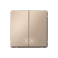 GAL001253 - ARTGALLERY 2-клавишный ВЫКЛЮЧАТЕЛЬ с подсветкой, сх.5а, 10АХ, механизм, ПЕСОЧНЫЙ, Systeme Electric GAL001253 - ARTGALLERY 2-клавишный ВЫКЛЮЧАТЕЛЬ с подсветкой, сх.5а, 10АХ, механизм, ПЕСОЧНЫЙ, Systeme Electric