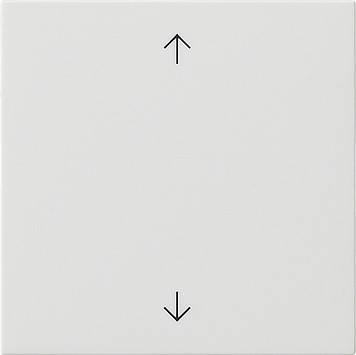 536103 Gira Накладка управления жалюзи с символами стрелок System 3000