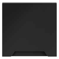 Накладка для розетки с заземлением, защитными шторками и крышкой, S70 (графит), VLS000807