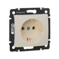Legrand Розетка с заземлением - Legrand Valena - без шторок 16А 250В винтовые зажимы - слоновая кость, 774320