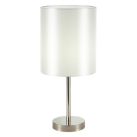 Evoluce SLE107304-01 Прикроватная лампа Никель/Белый E14 1*40W