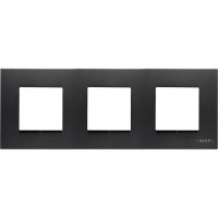 N2273 AN - Рамка 3-постовая, серия Zenit, цвет антрацит - 2CLA227300N1801 N2273 AN - Рамка 3-постовая, серия Zenit, цвет антрацит - 2CLA227300N1801