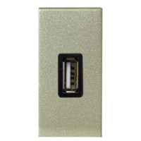 N2185 CV - Механизм USB зарядного устройства, 1М, 750 мА, серия Zenit, цвет шампань - 2CLA218500N1901 N2185 CV - Механизм USB зарядного устройства, 1М, 750 мА, серия Zenit, цвет шампань - 2CLA218500N1901