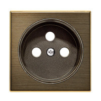 8587 OE - Накладка для розетки французского стандарта серия SKY, цвет античная латунь - 2CLA858700A1201 8587 OE - Накладка для розетки французского стандарта серия SKY, цвет античная латунь - 2CLA858700A1201