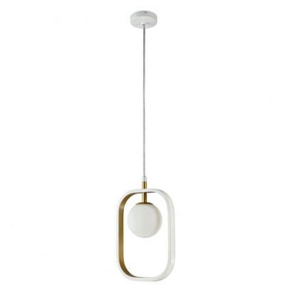 Maytoni Avola Подвесной светильник, цвет: Белый с Золотом 1х40W G9, MOD431-PL-01-WG
