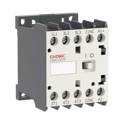 ДКС Миниконтактор YON DMC009 9A 4кВт AC3 3P кат. 48В AC 1НО, DMC009-3C10A048