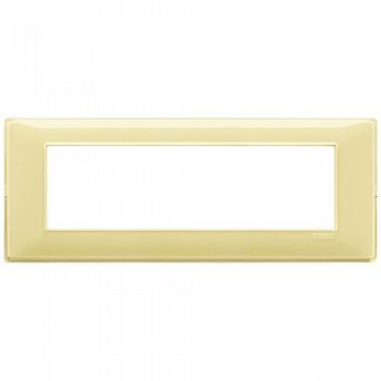 Vimar Накладка для 7 модулей рефлекс "лимон", 14657.46