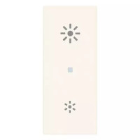 Vimar Клавиша 1M аксиальная с символом регулирование белая, 31000A.RB