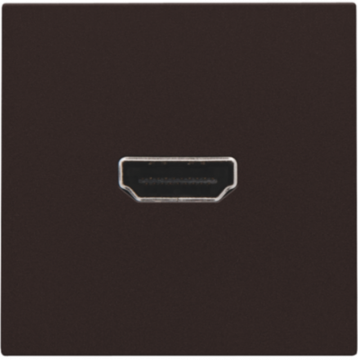 Niko Шоколад Розетка HDMI/HDMI, 124-69417