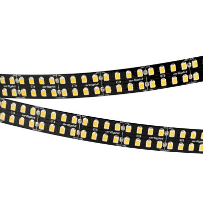 Светодиодная лента RT-A320-BLACK-15mm 24V Warm3000 CRI98 (24 W/m, IP20, 2835, 5m) (Arlight, -), 032615(2)