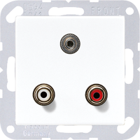 2x Cinch Audio (RCA) / Stereo разъем (TRS 3.5 mm), MAA1011WW