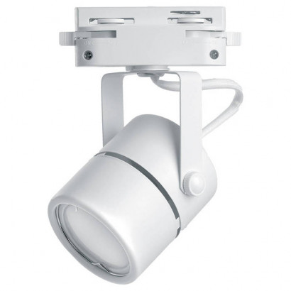 AL191 светильник трековый под лампу GU10, белый, Feron 41591