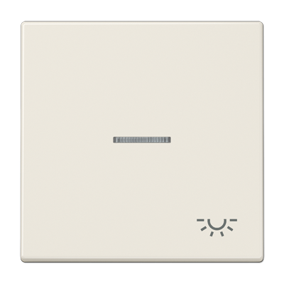 Клавиша для выключателя с подсветкой; слоновая кость, LS990KO5L