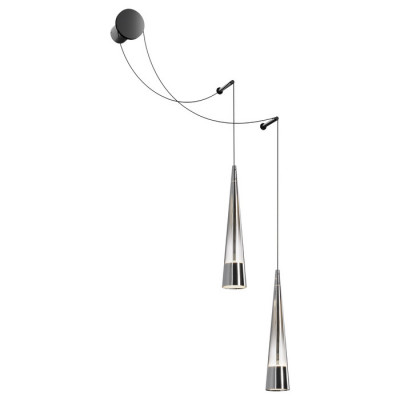 Pendant Настенный светильник (бра) цвет: Хром, 24W