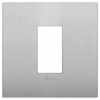 Vimar Накладка CLASSIC на 1 модуль серебро матовое, 19641.79