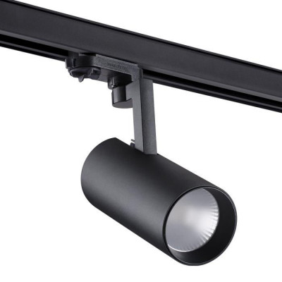 Novotech 358258 PORT NT19 102 черный Трехфазный трековый светодиодный светильник IP20 LED 30W 220-240V HELIX