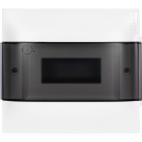 Legrand Practibox S Пластиковый щиток Встраиваемый (в полые стены) 1X8 Дымчатая дверь, 134578