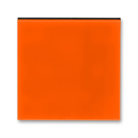 Клавиша одинарная перекидная для выкл-ля/кнопки пластик оранжевый глянцевая IP20 ABB LEVIT