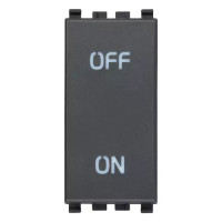 Vimar Выключатель 2P 20AX, серый, 20016