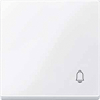 SM Клавиша 1-ная символом "Звонок", активн. бел.