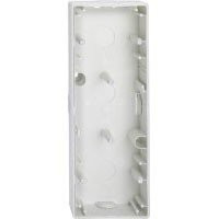 Коробка 3-ная для накладного монтажа, полярно-бел. Коробка 3-ная для накладного монтажа, полярно-бел.