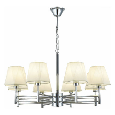 Evoluce SLE105403-08 Светильник потолочный Хром/Белый E14 8*40W