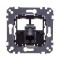 Мех-зм комп. розетки 1xRJ45 кат.5е UTP