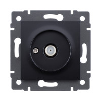 Розетка спутниковая SAT, черный Kollinger REA-020BK для Aspekt, Eleganz, Reflex